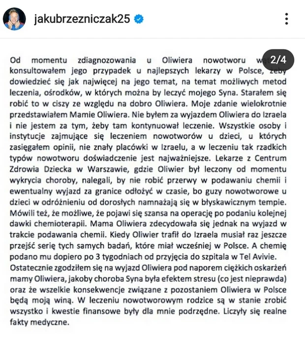 Oświadczenie Rzeźniczaka: część 1