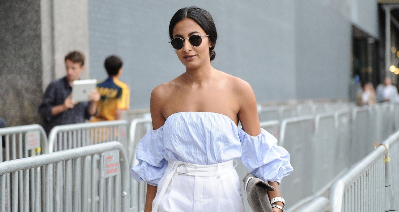 bluzki z odkrytymi ramionami