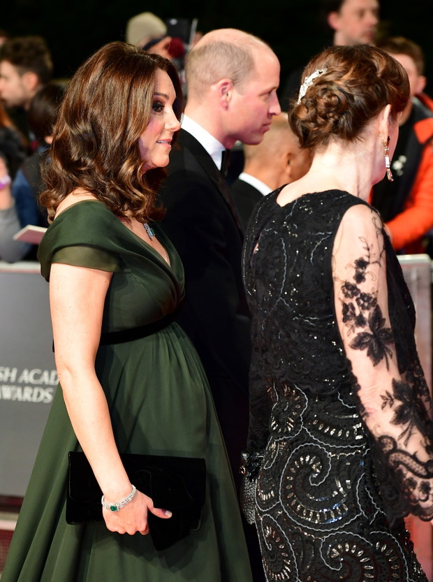 Księżna Kate i książę William na gali BAFTA 2018