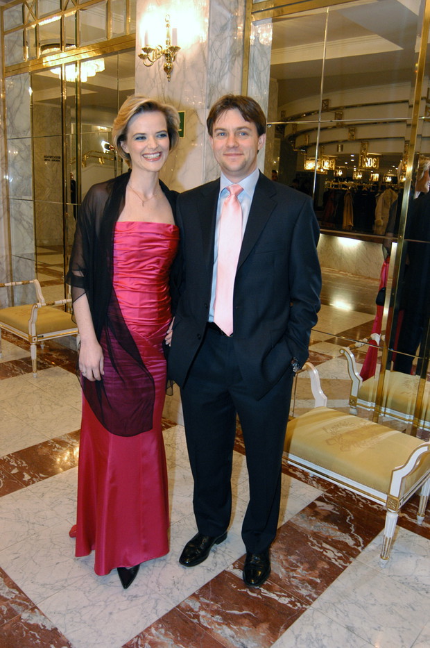 Monika Richardson i Jamie Malcolm w 2002 roku.