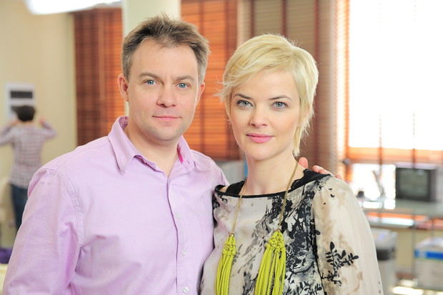 Monika Richardson i Jamie Malcolm w 2010 roku.