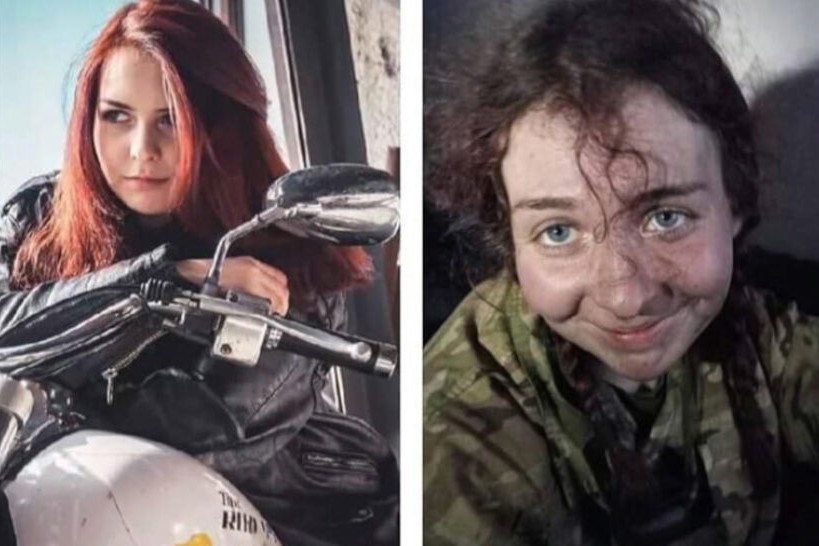 Sanitariuszka Kateryna Poliszczuk, pseudonim Ptaszek, ma 21 lat. W Ukrainie już jest legendą: "Gwiazdy się spalają, a my będziemy żyć wiecznie”