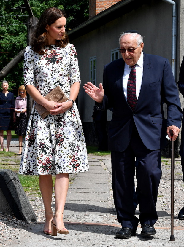 Pierwsze spotkanie księżnej Kate z Manfredem Golbergiem