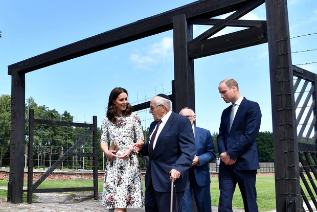 Pierwsze spotkanie księżnej Kate z Manfredem Golbergiem