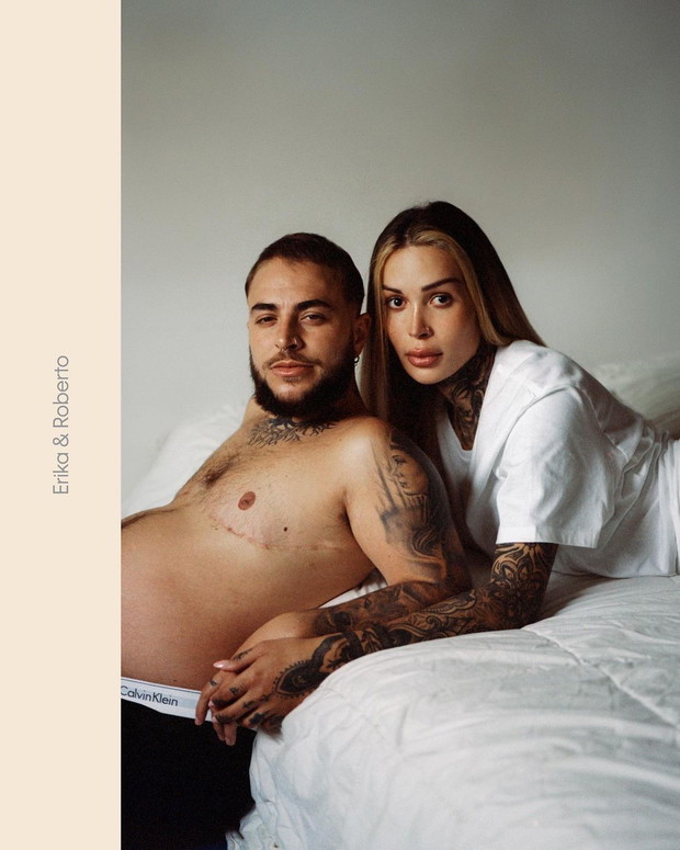 Transpłciowy mężczyzna w reklamie Calvina Kleina