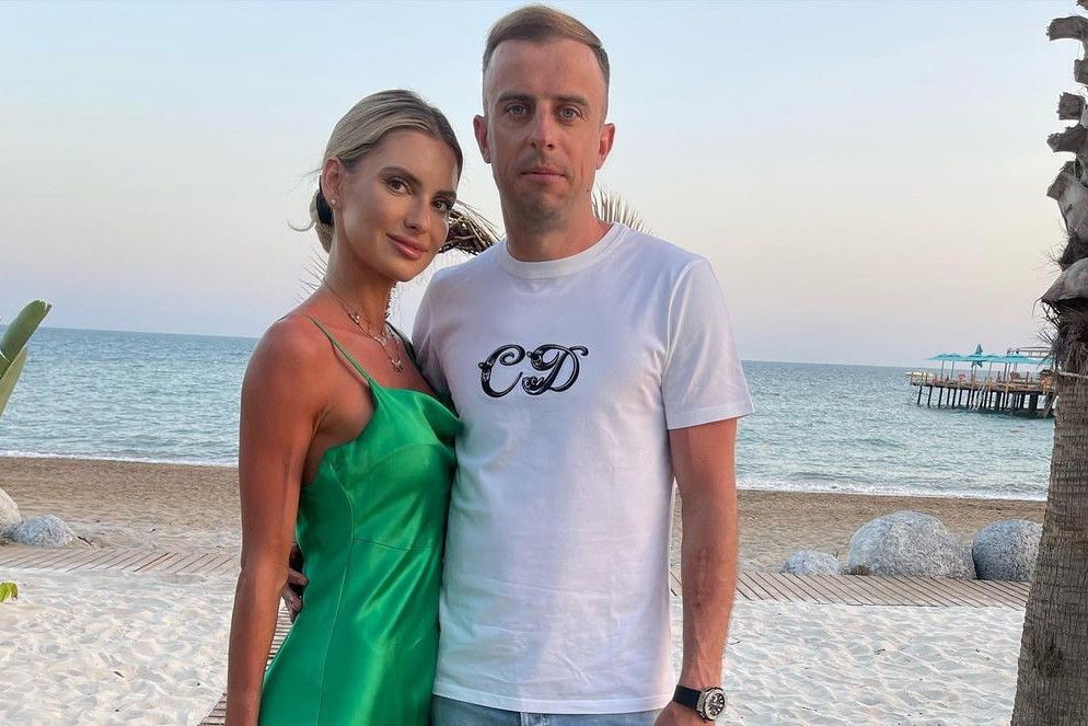 Dominika Grosicka i Kamil Grosicki