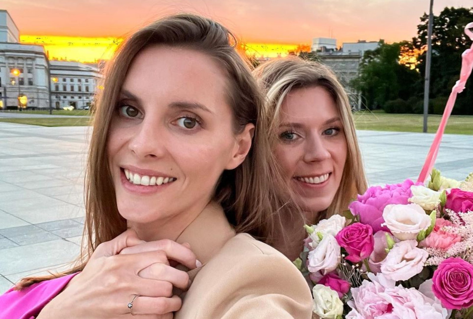 Marta Warchoł i Iwona Widomska