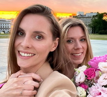 Marta Warchoł i Iwona Widomska