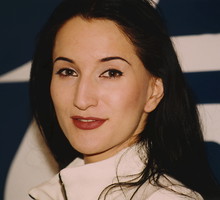 28-letnia Justyna Steczkowska w 2000 roku