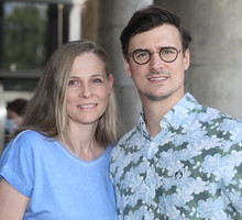 Mateusz Damięcki i Paulina Andrzejewska