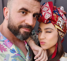 Maja Hyży z partnerem