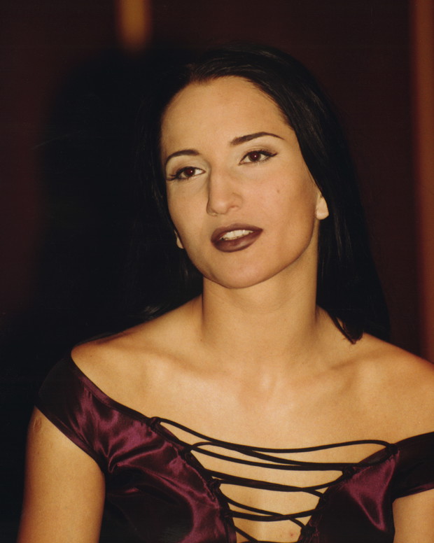 26-letnia Justyna Steczkowska w 1998 roku