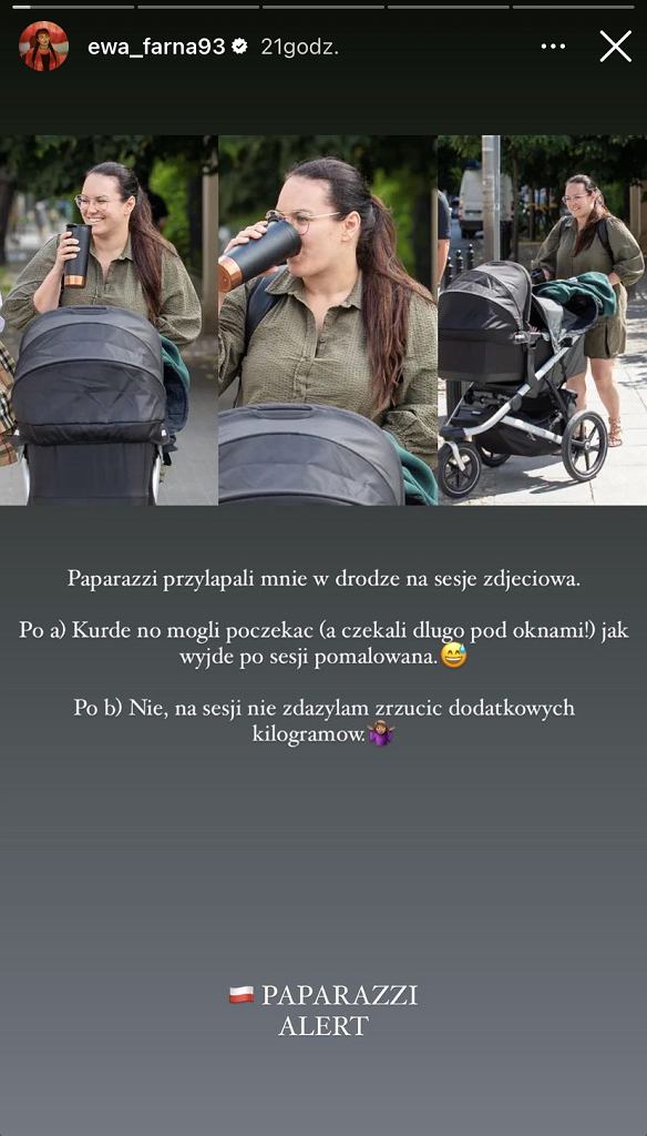 Ewa Farna - zdjęcia paparazzi