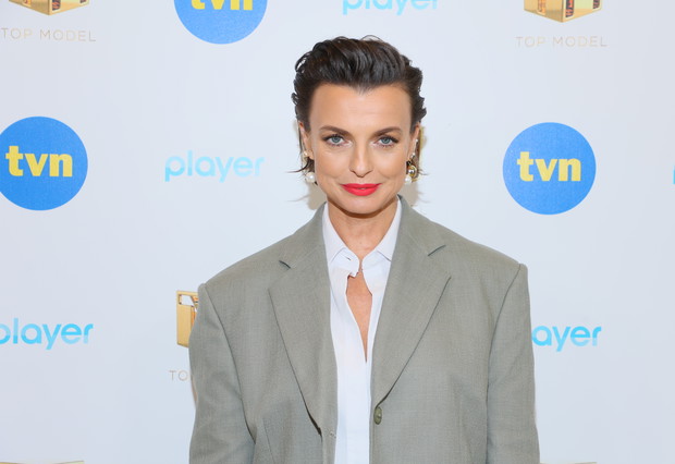 Kasia Sokołowska na konferencji prasowej 11. sezonu Top Model