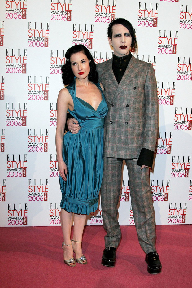 Marilyn Manson i Dita von Teese