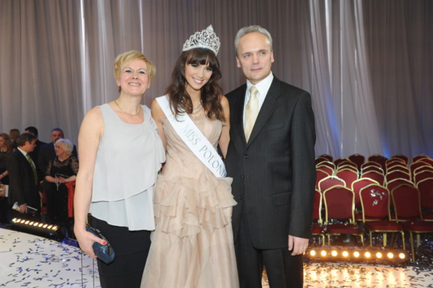 Paulina Krupińska z rodzicami