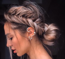 Warkocz dookoła głowy