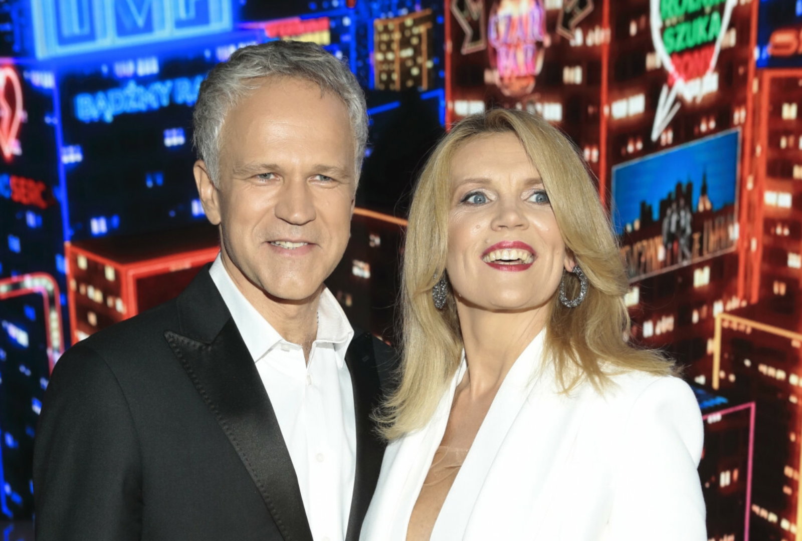 Dorota Chotecka i Radosław Pazura