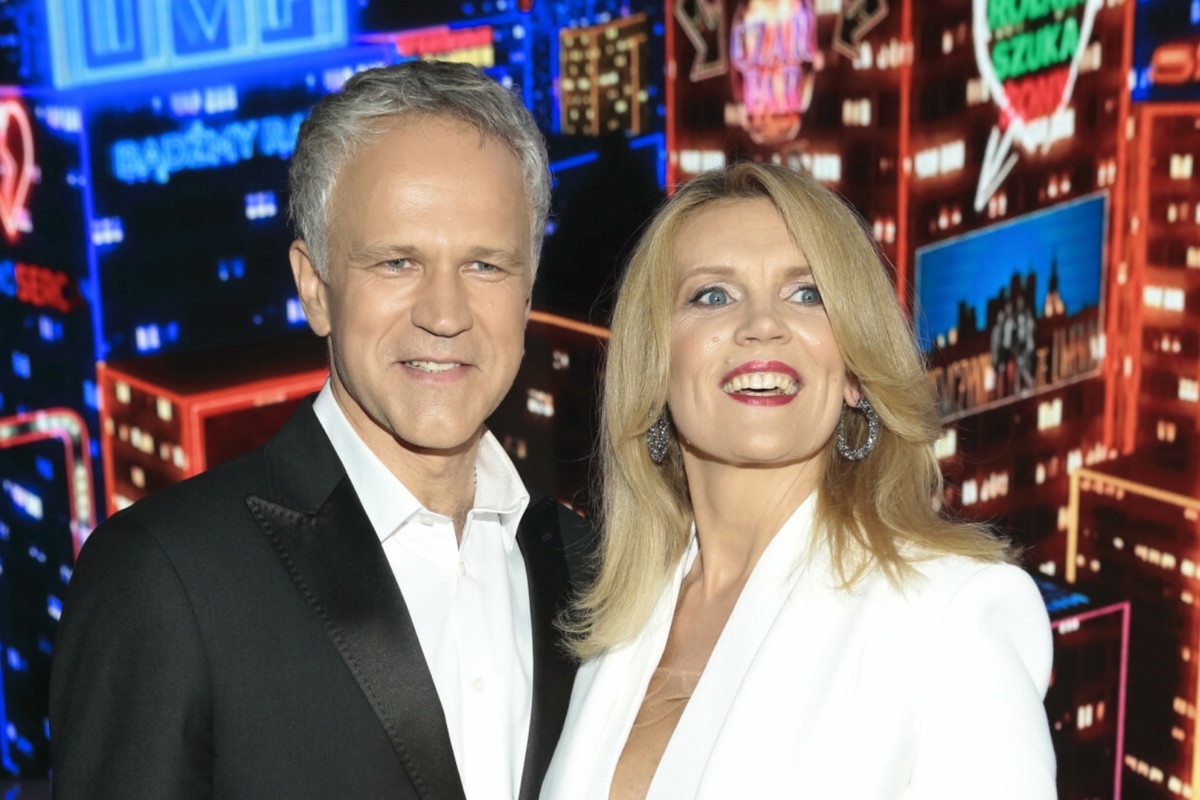 Dorota Chotecka i Radosław Pazura