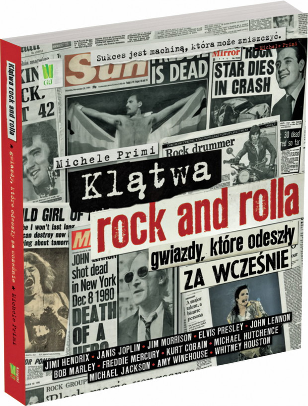 „Klątwa rock and rolla. Gwiazdy, które odeszły za wcześnie” Michelego Primiego ukaże się 7 listopada.