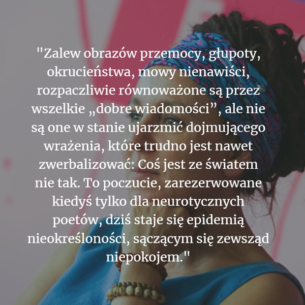 Olga Tokarczuk - najważniejsze cytaty z mowy noblowskiej