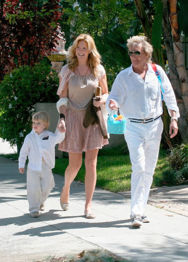 ROD STEWART I PENNY LANCASTER Dzieci nigdy dość!