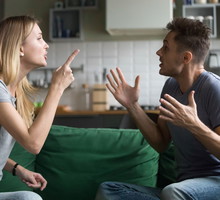 Kłócąca się para