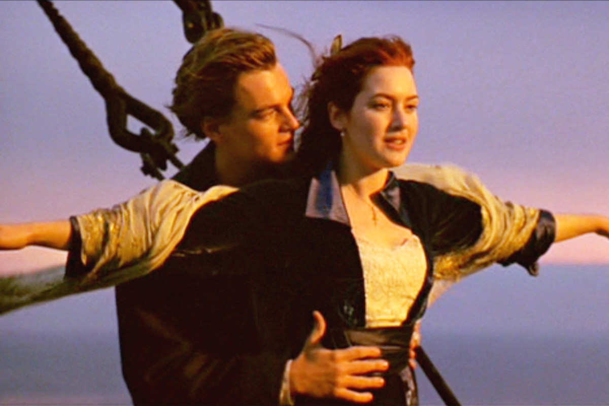 Kadr z filmu "Titanic"