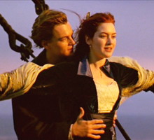 Kadr z filmu "Titanic"