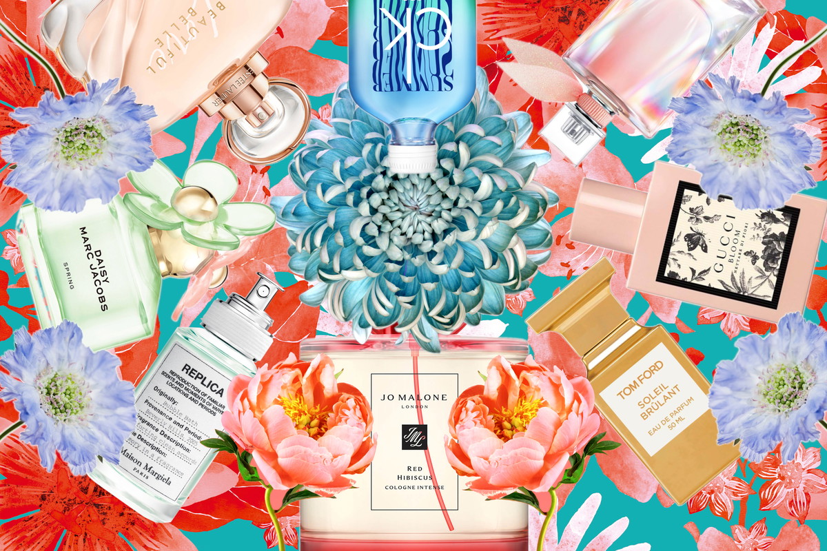 Damskie perfumy do sukienek w kwiaty