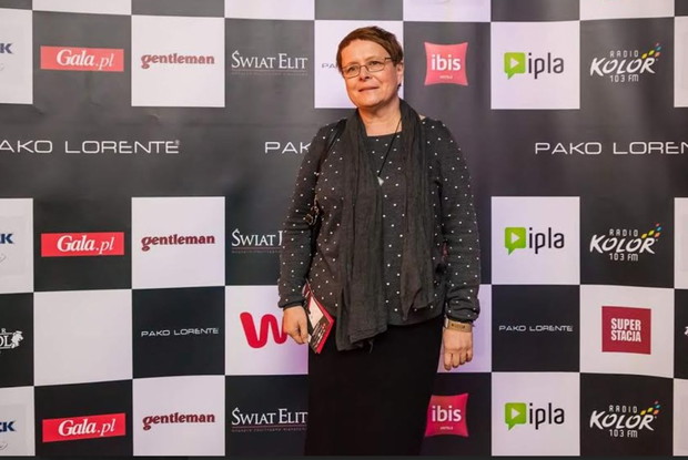 Na koncercie wokalisty pojawiły się także gwiazdy - na zdjęciu Ilona Łepkowska