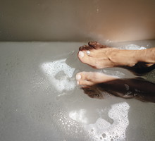 Moczenie nóg w sodzie