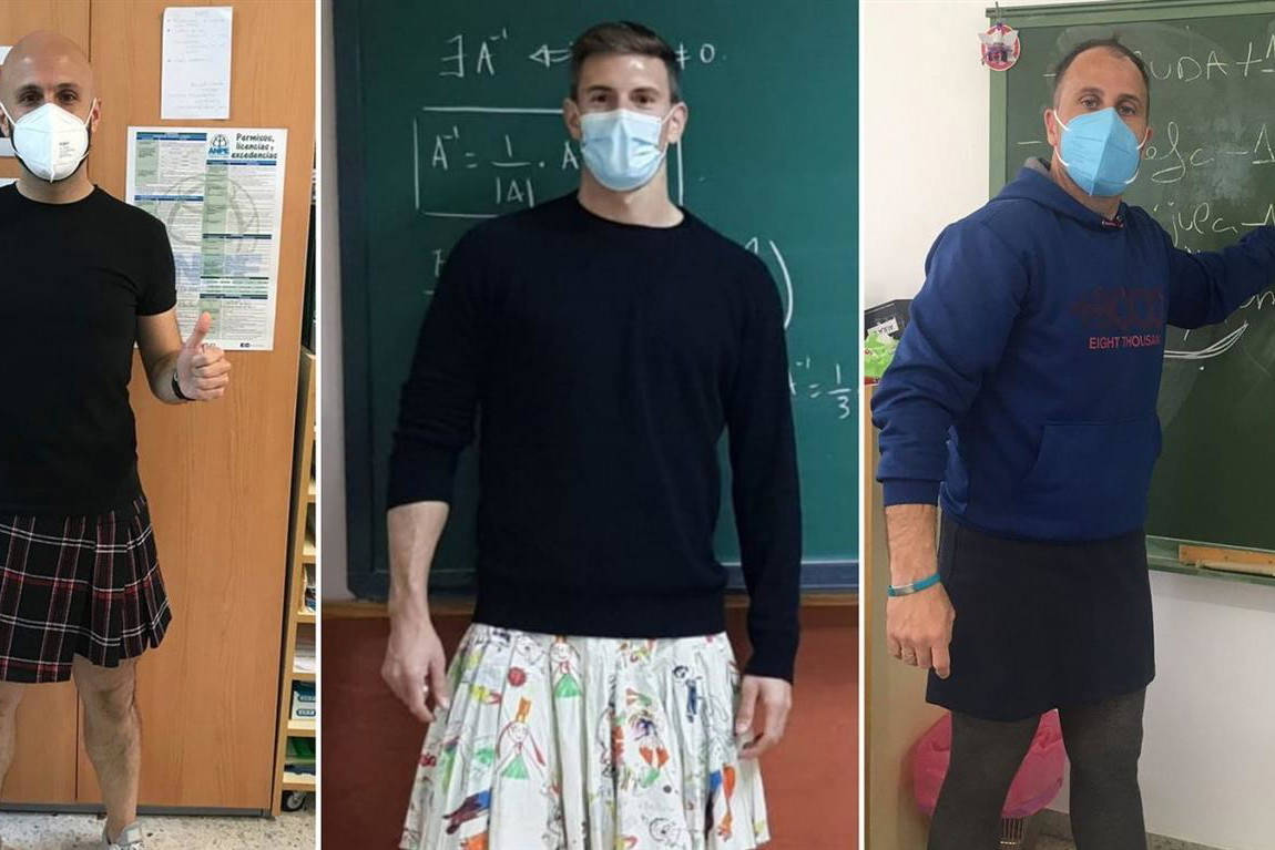 W tej szkole nauczyciele noszą spódnice. Dlaczego?