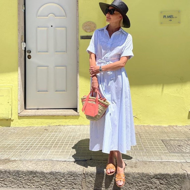 Ta torebka Małgorzaty Kożuchowskiej to HIT! W tę it-bag sezonu warto zainwestować - dodaje szyku jak z francuskiej Riwiery