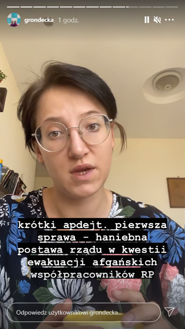 Mamy akcję zgłaszania takich dziw*k jak ty. Talibowie znajdą cię i zabiją, takie wiadomości dostaje polska dziennikarka w Afganistanie