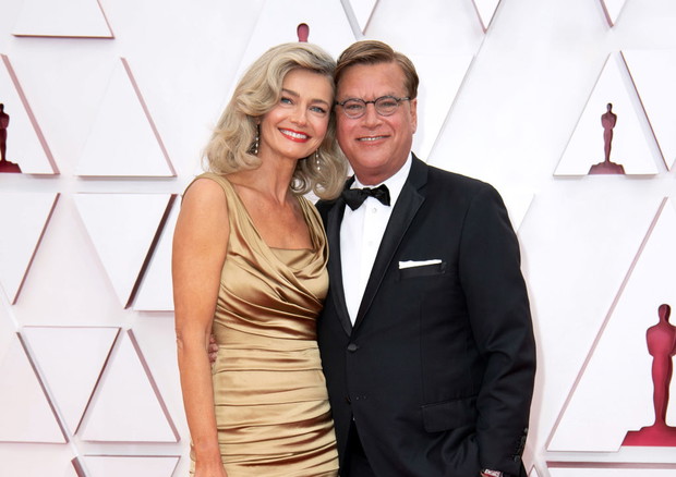 Paulina Porizkova i Aaron Sorkin