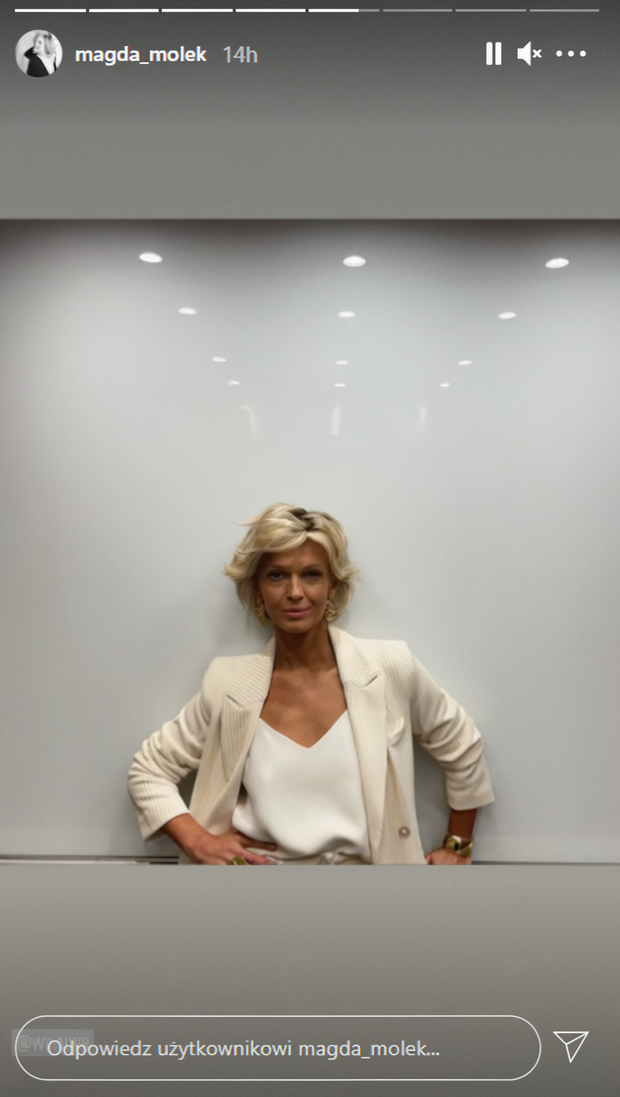 To stały element jesiennych stylizacji Magdy Mołek