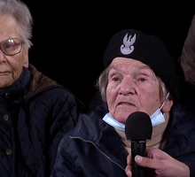 Wanda Traczyk-Stawska stawia czoła faszyzmowi. "Milcz głupi chłopie! Milcz! Chamie skończony" wykrzyczała do Roberta Bąkiewicza