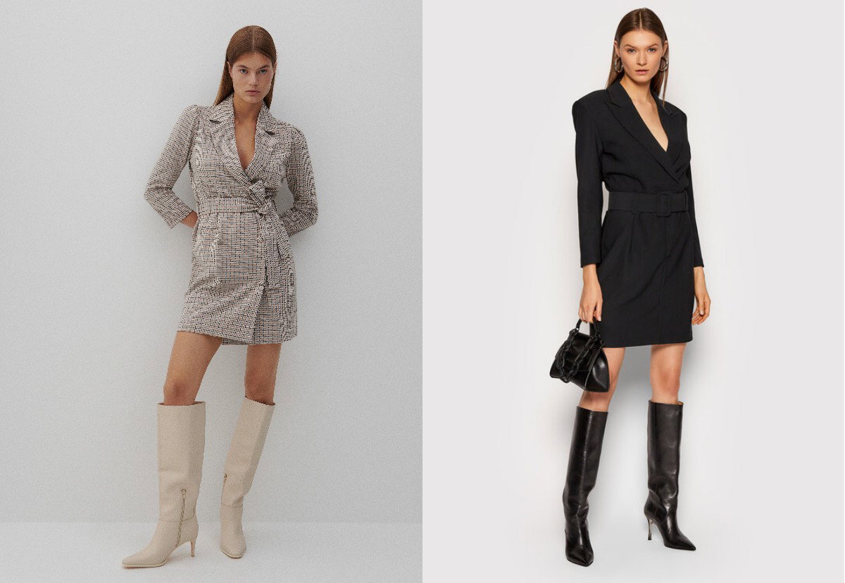 Czy sukienka o kroju marynarki pasuje 40-latkom? 5 stylizacji, w których zakochasz się niezależnie od wieku