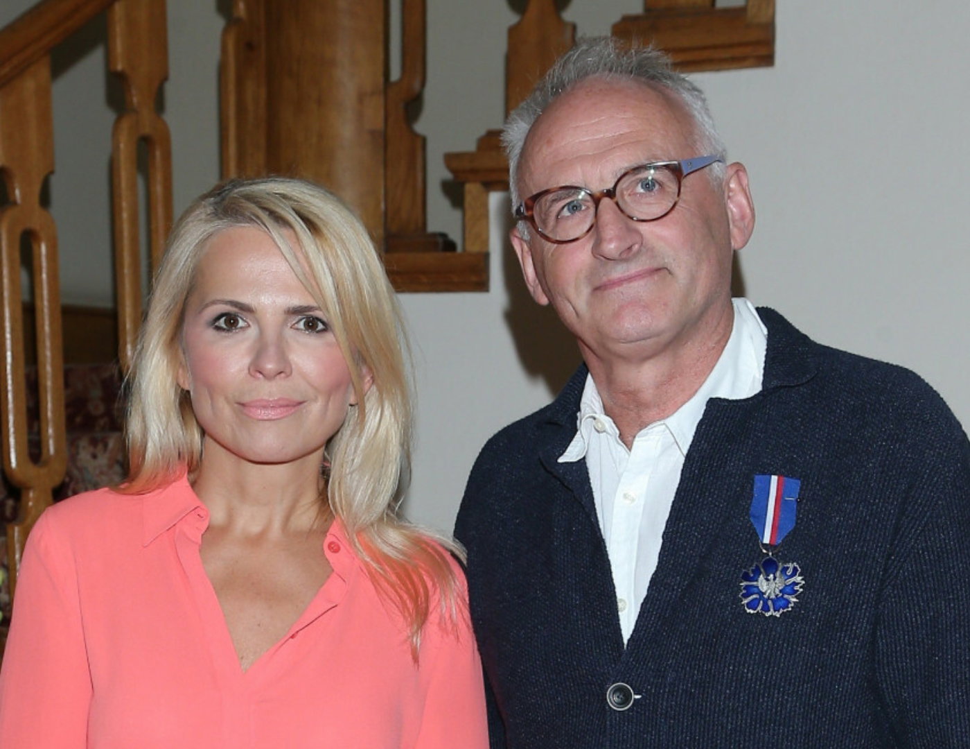 Anna Jurksztowicz i Krzesimir Dębski