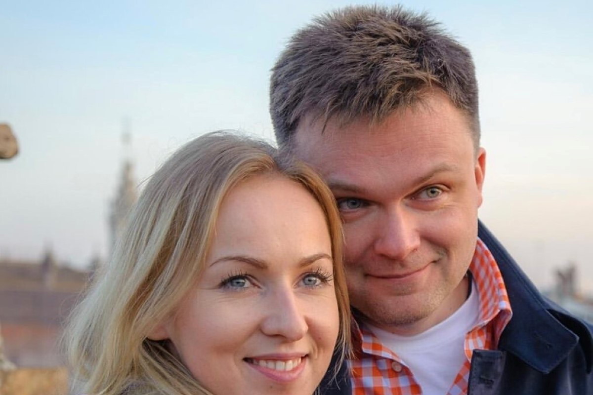 Szymon Hołownia i jego żona