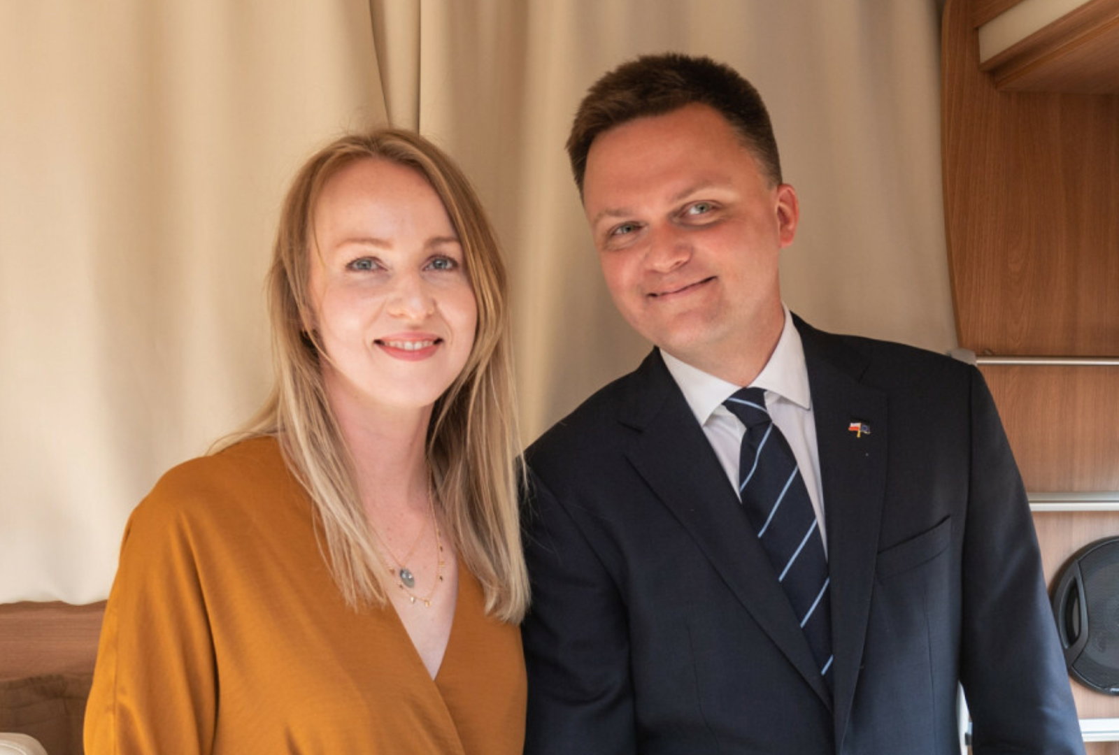 Urszula Brzezińska-Hołownia, Szymon Hołownia