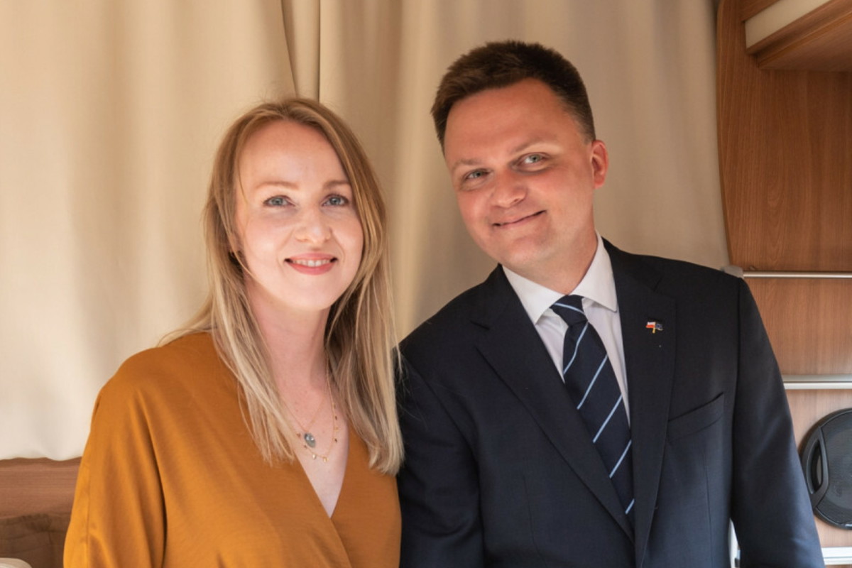 Urszula Brzezińska-Hołownia, Szymon Hołownia