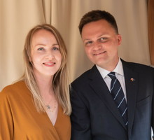 Urszula Brzezińska-Hołownia, Szymon Hołownia