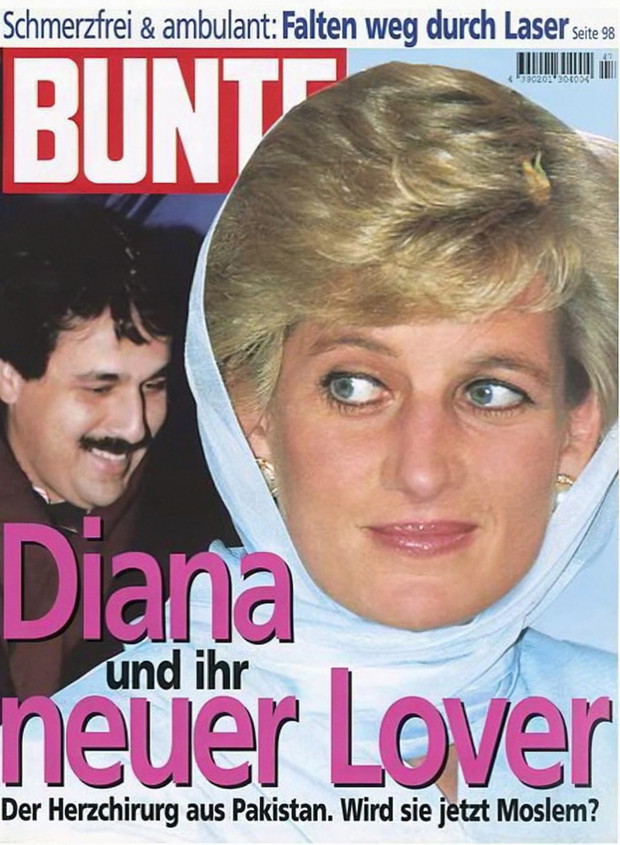 Księżna Diana i Hasnat Khan