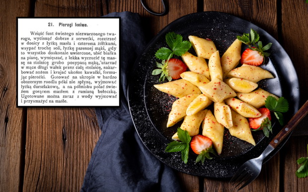 Przepisy Lucyny Ćwierczakiewiczowej - kluski / pierogi leniwe