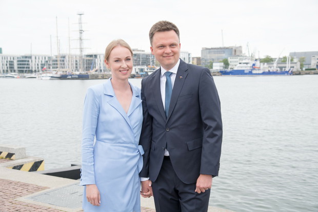 Urszula Brzezińska-Hołownia, Szymon Hołownia