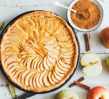 Dietetyczne ciasto z jabłkami