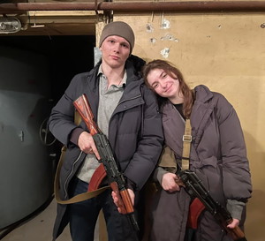 Yaryna Ariewa i Światosław Fursin