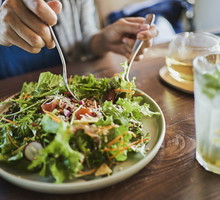 sałatka z kurczakiem